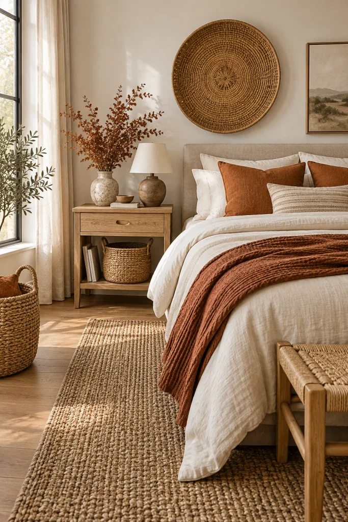 Wood and Woven Details