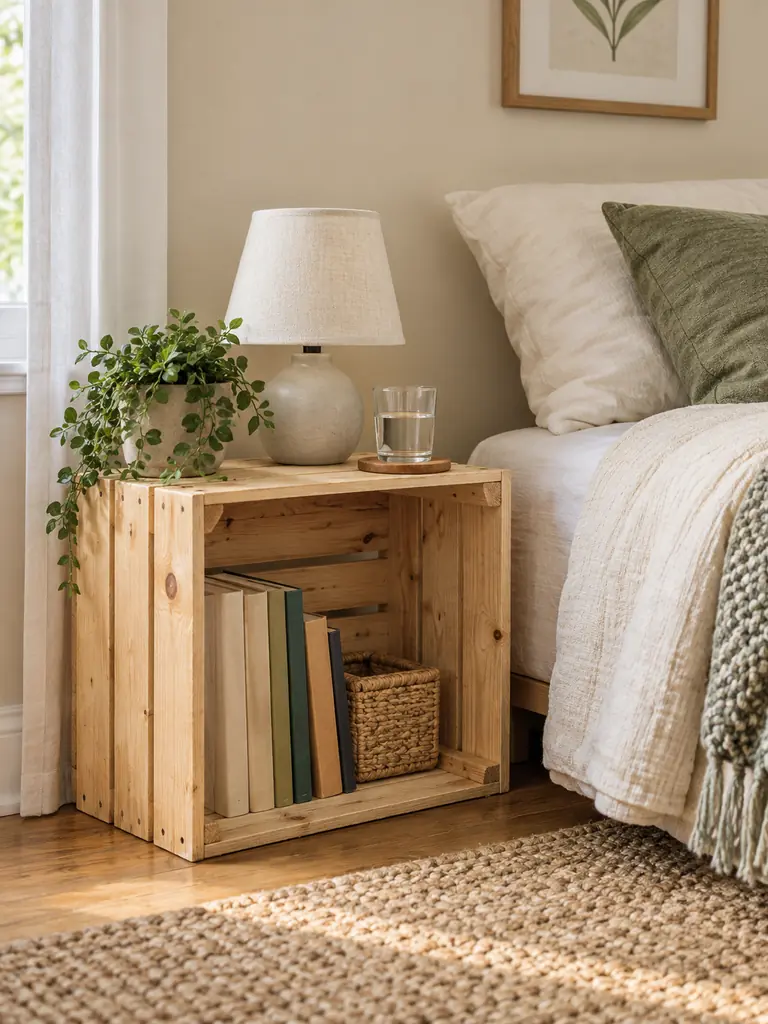 Wooden Crate Table