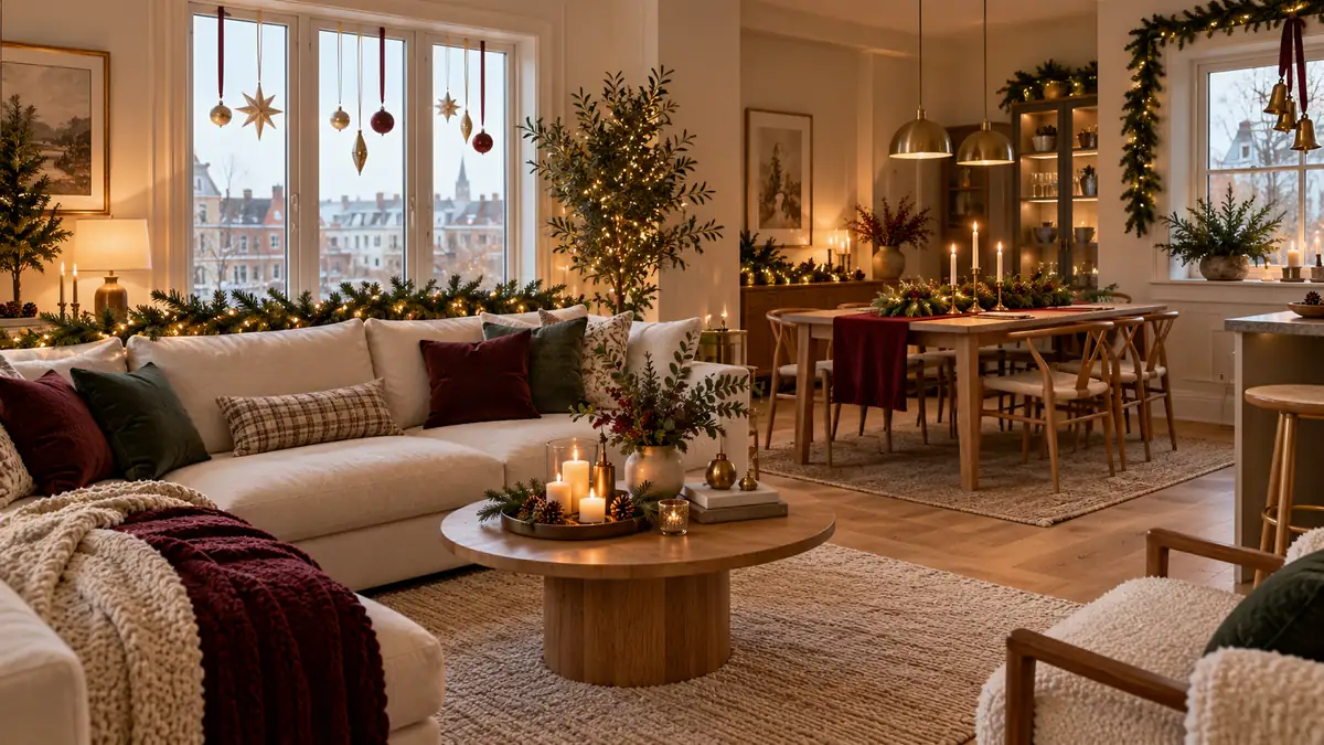 apartment christmas decor ideas