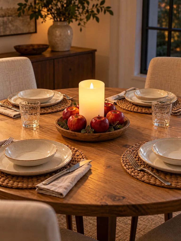 Applewood Candle Ring