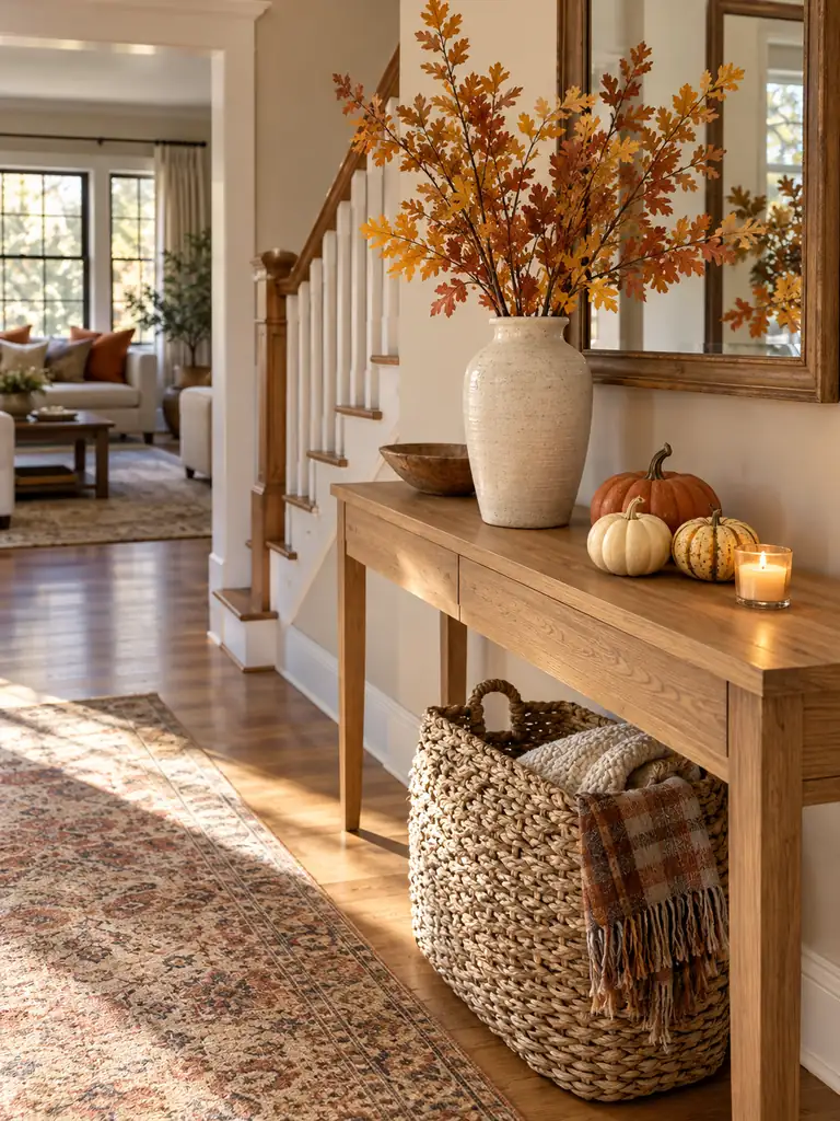 Autumn Entryway Arrangement