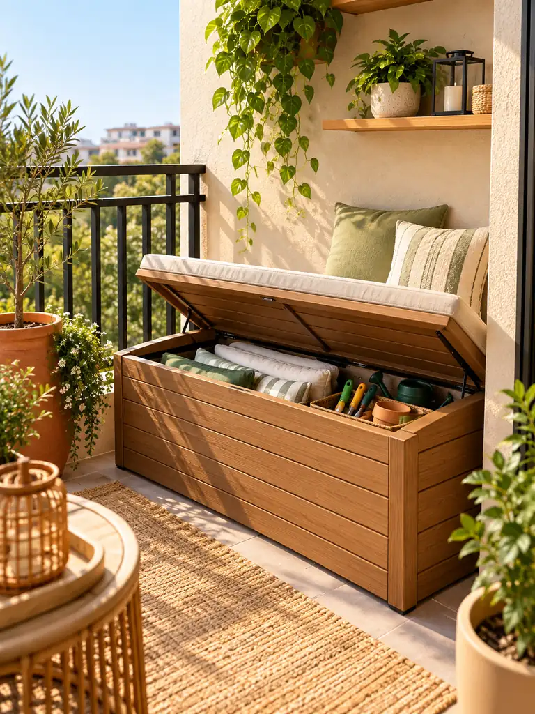Balcony Storage Seat