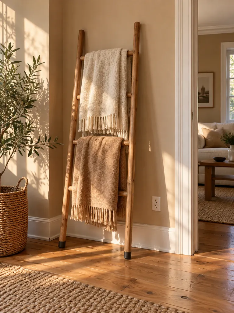 Blanket Ladder Display