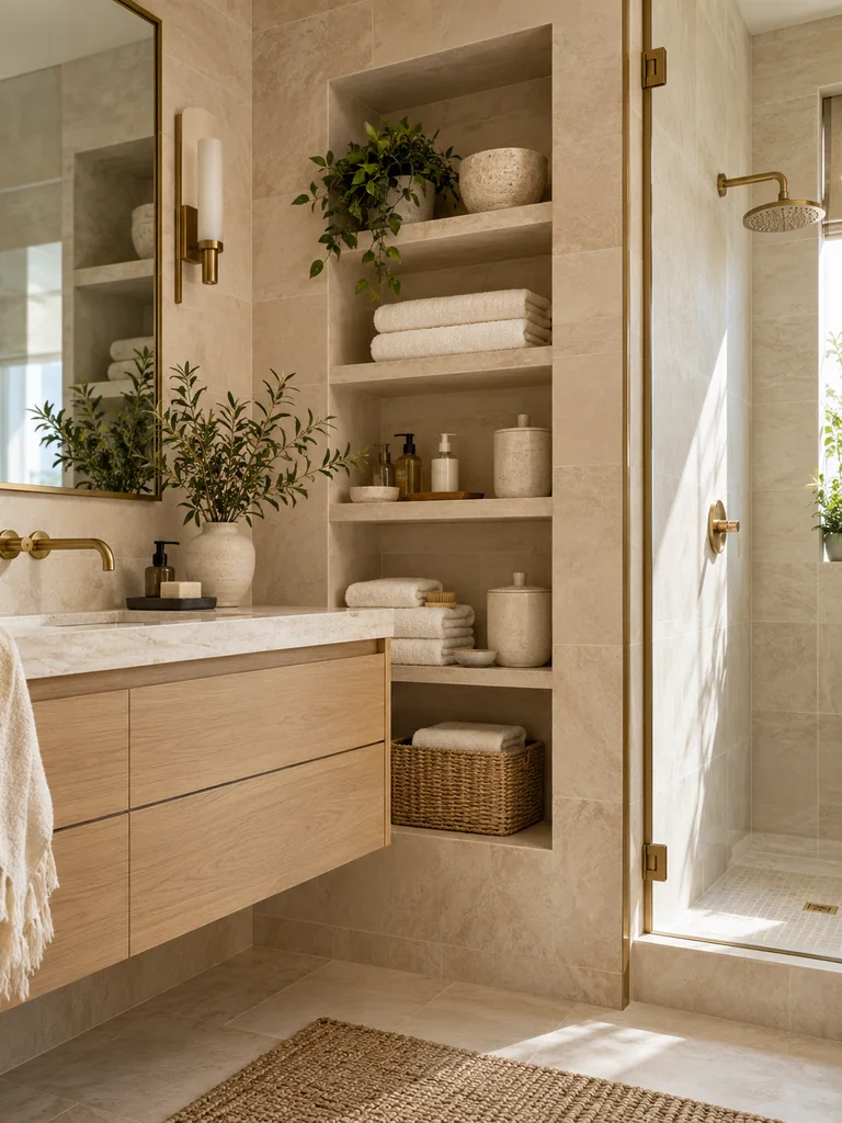 Built In Wall Storage