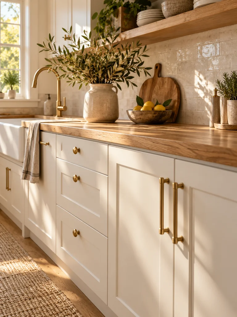 Cabinet Handle Makeover