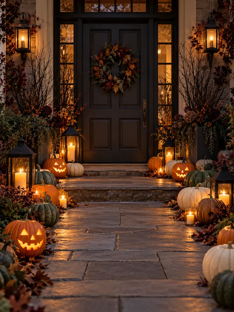 Candlelit Pumpkin Entry