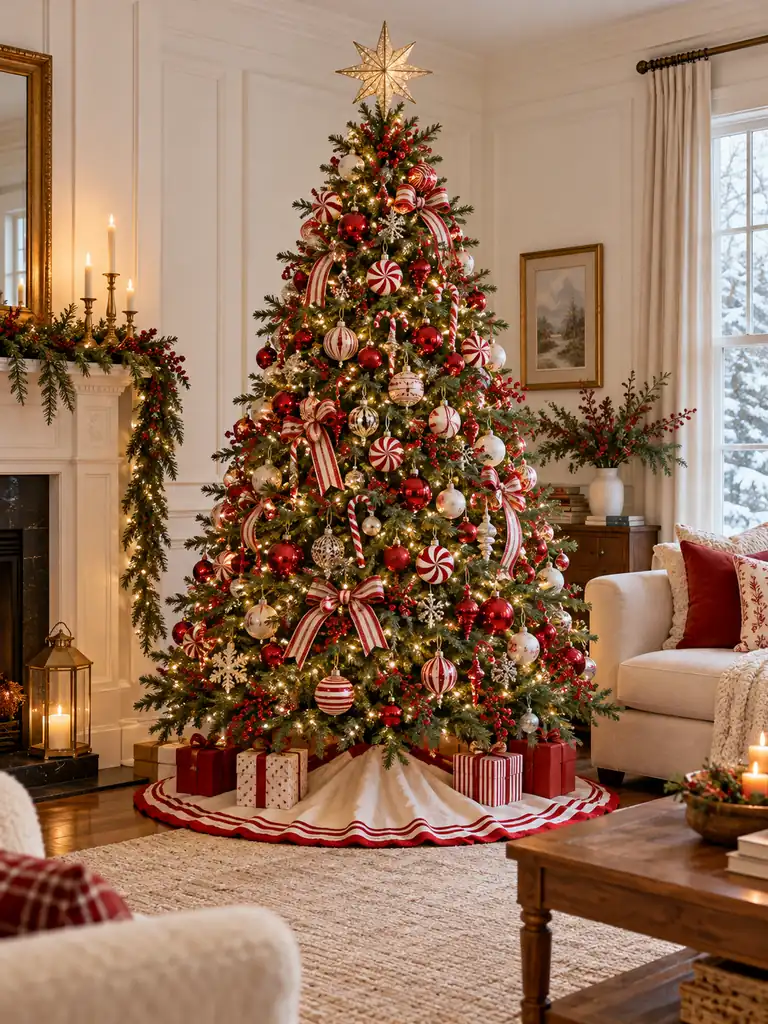 Candy Cane Christmas Tree