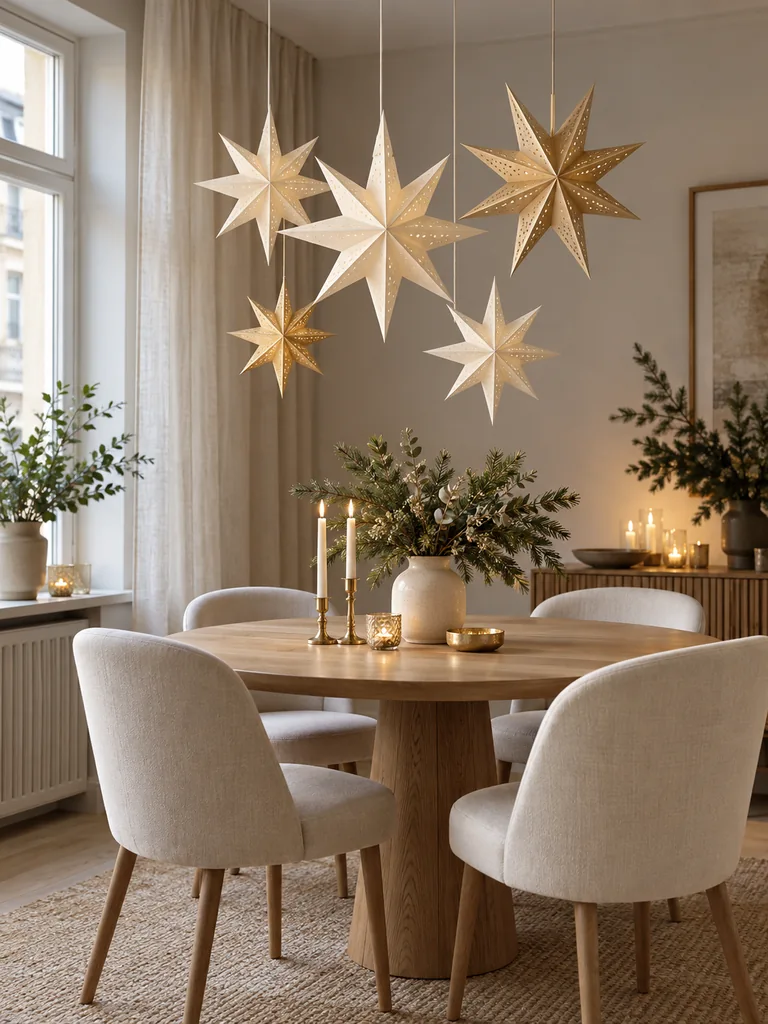 Christmas Ceiling Star Decorations