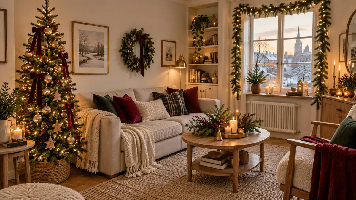 christmas decor ideas for small spaces