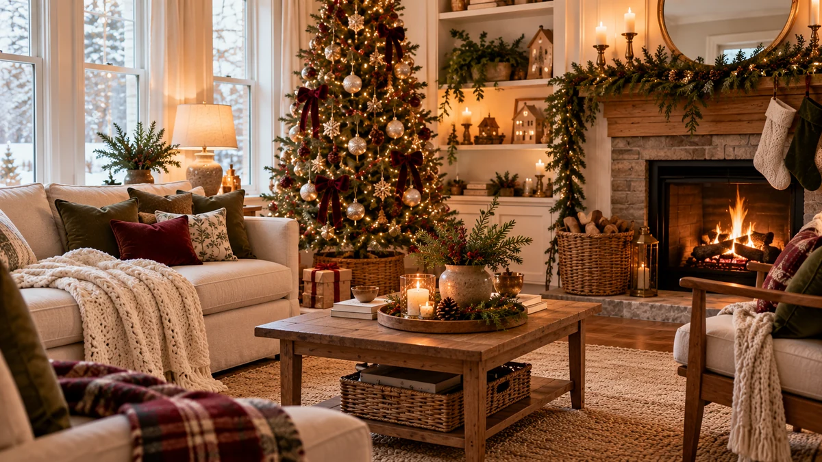 25 Christmas Decoration Ideas 2026 for a Cozy, Festive Home