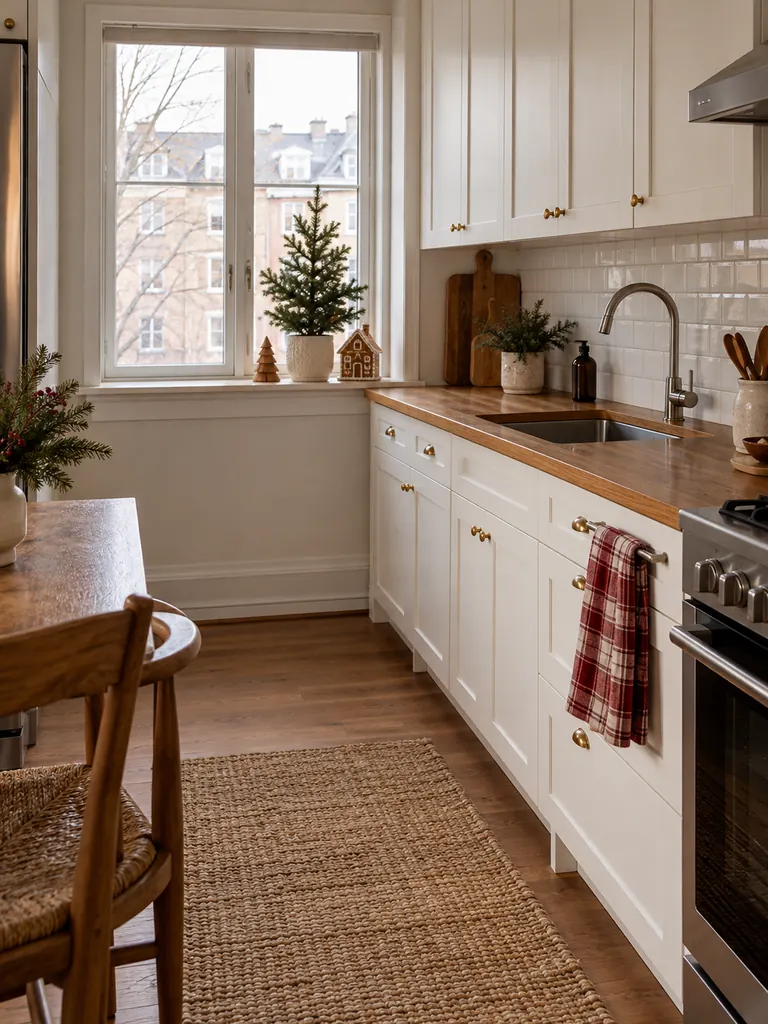 Christmas Kitchen Counter Decor