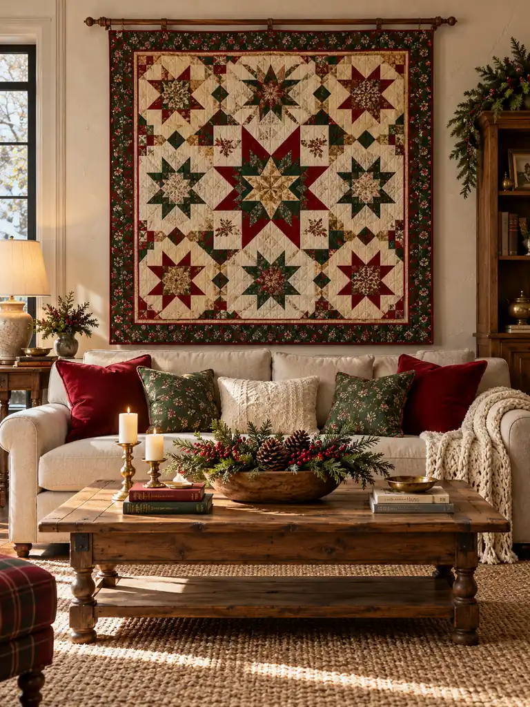 Christmas Quilt Wall Hanging