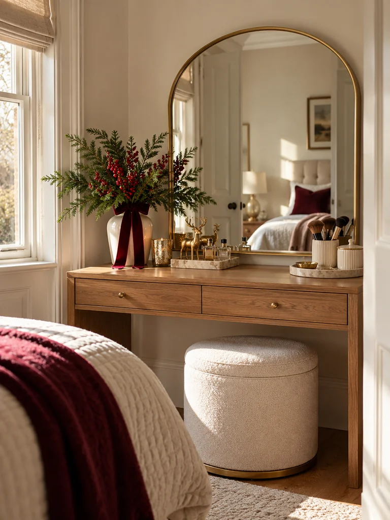 Christmas Vanity Styling