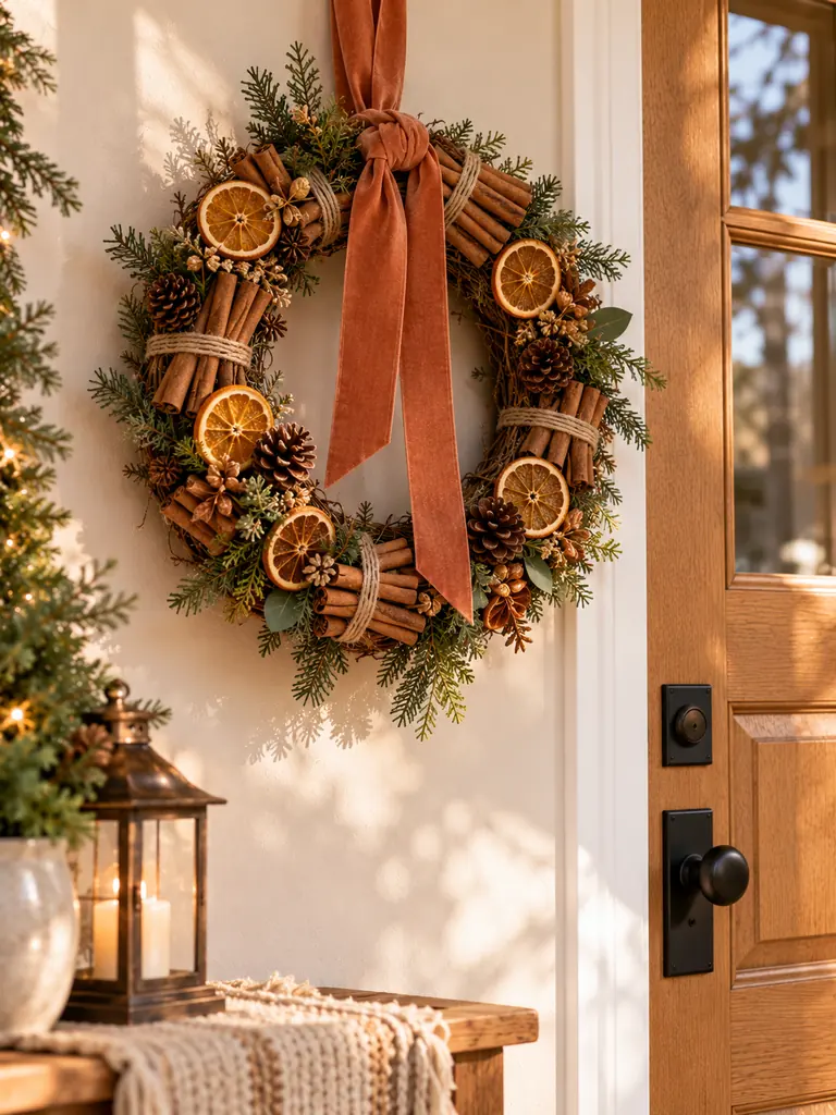 Cinnamon Stick Wreath