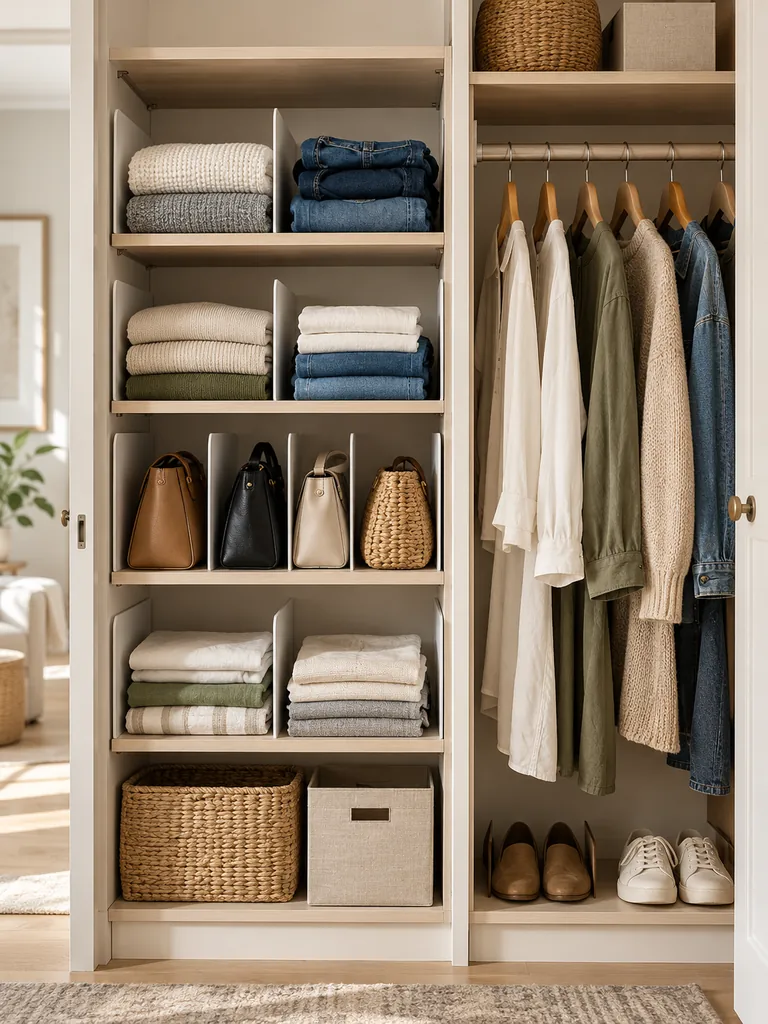 Closet Shelf Dividers