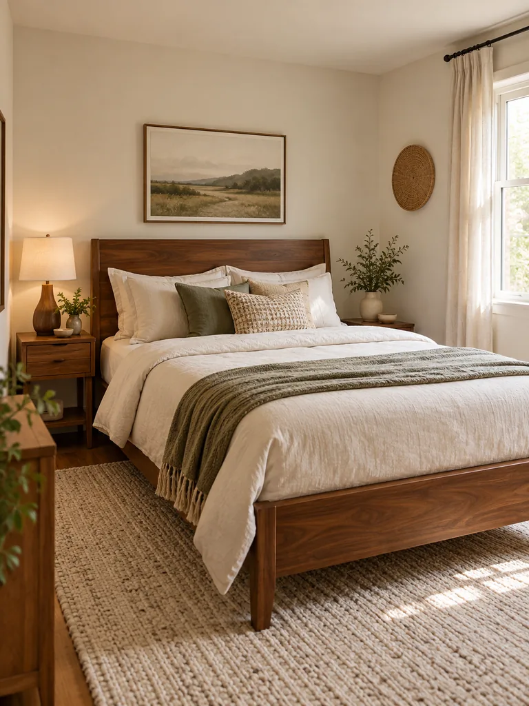 Contrasting Bed Frame