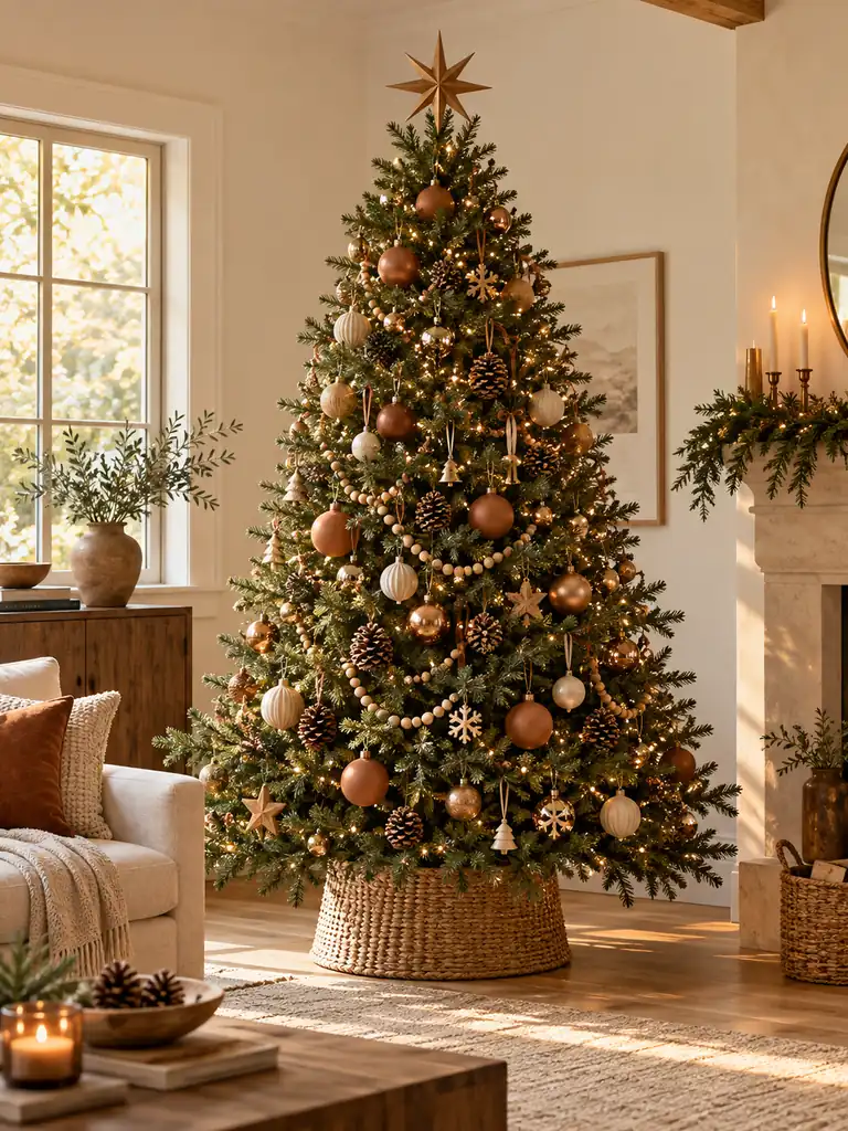 Copper and Terracotta Tree