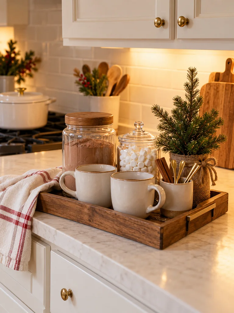 Countertop Cocoa Station