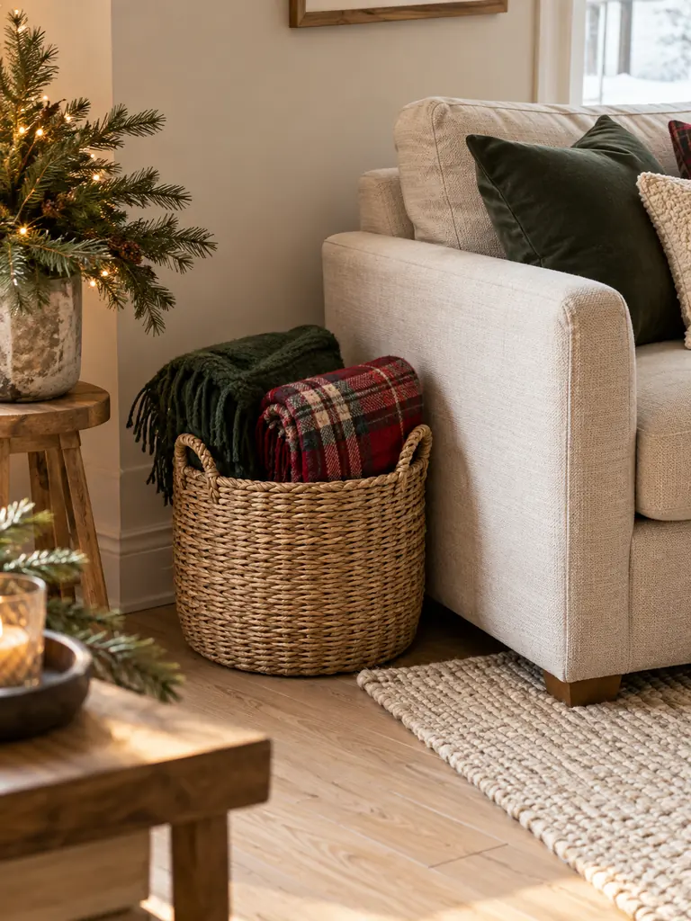 Cozy Throw Basket