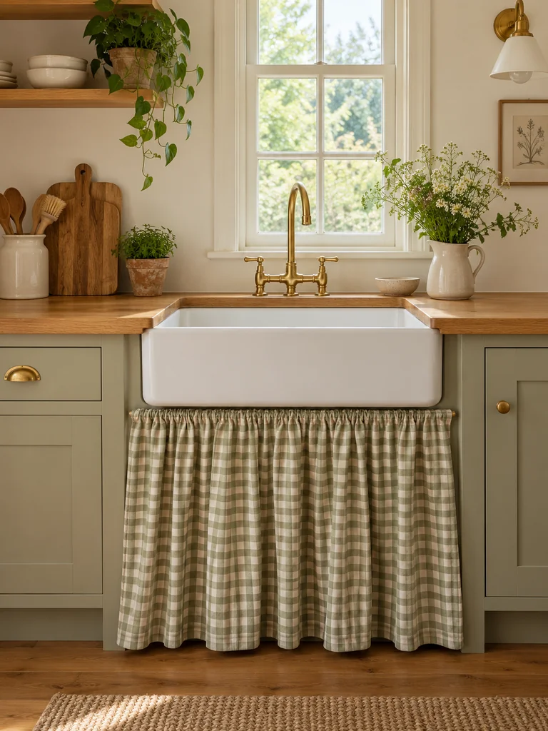 Decorative Sink Skirt