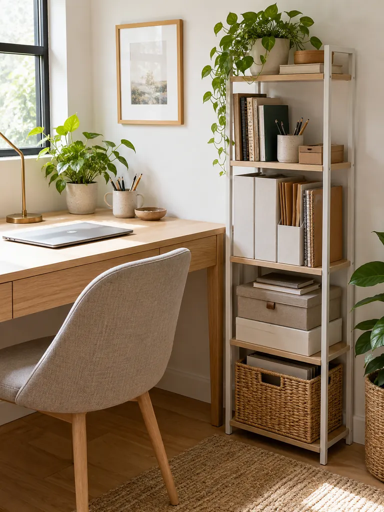 Desk-End Shelving
