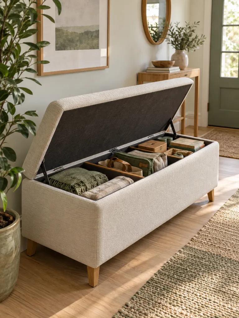 Divided Storage Bench