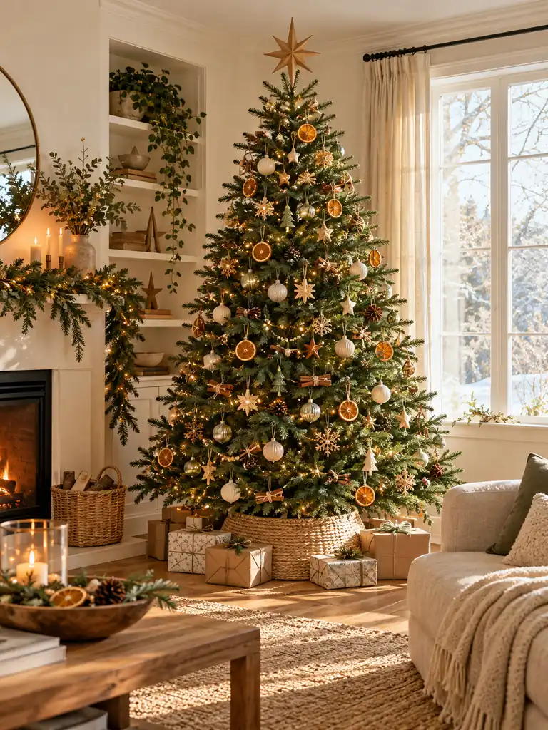 Dried Citrus Christmas Tree