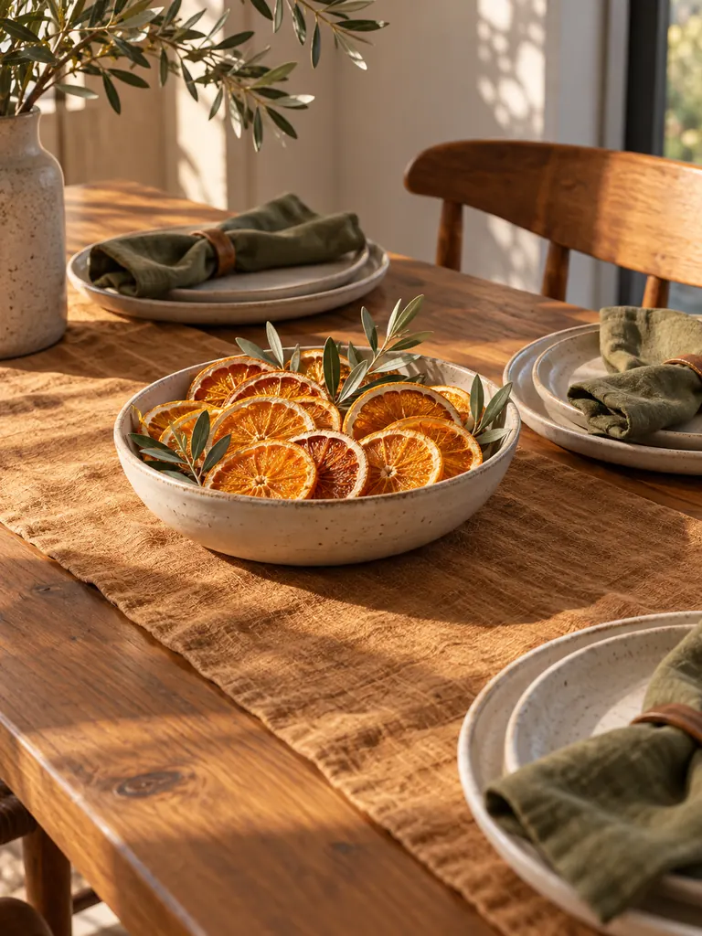 Dried Citrus Dish