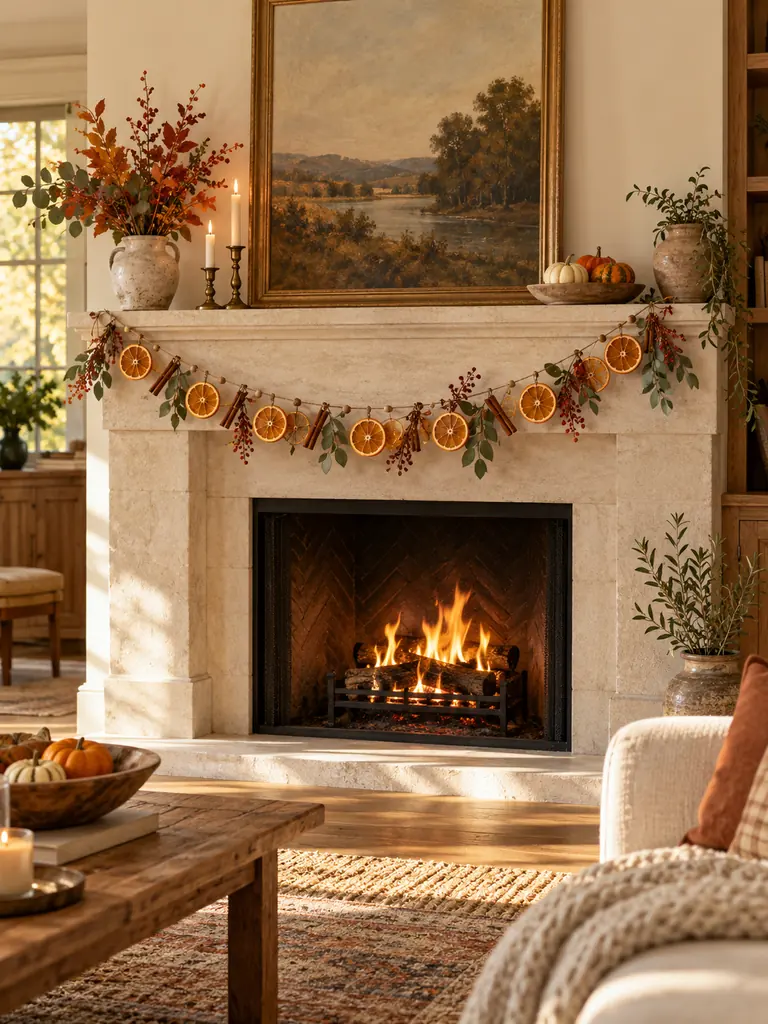 Dried Orange Garland