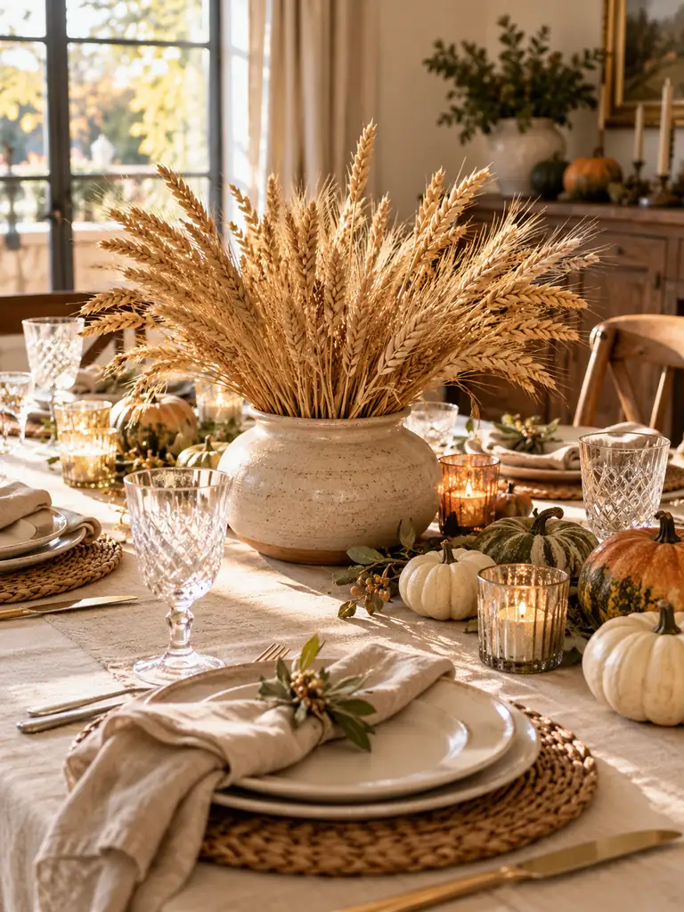 Dried Wheat Arrangement