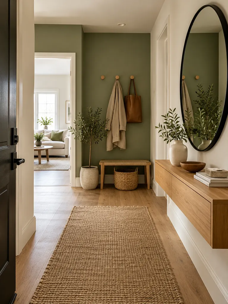 Entryway Accent Wall