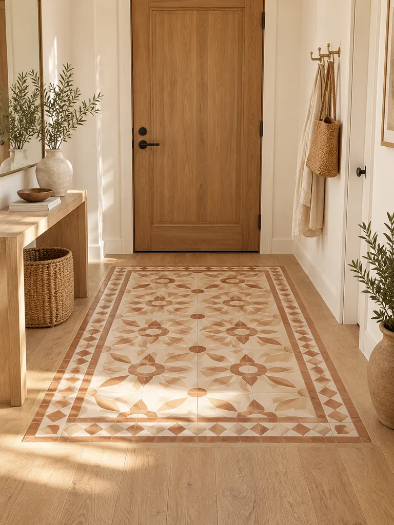 Entryway Tile Inlay