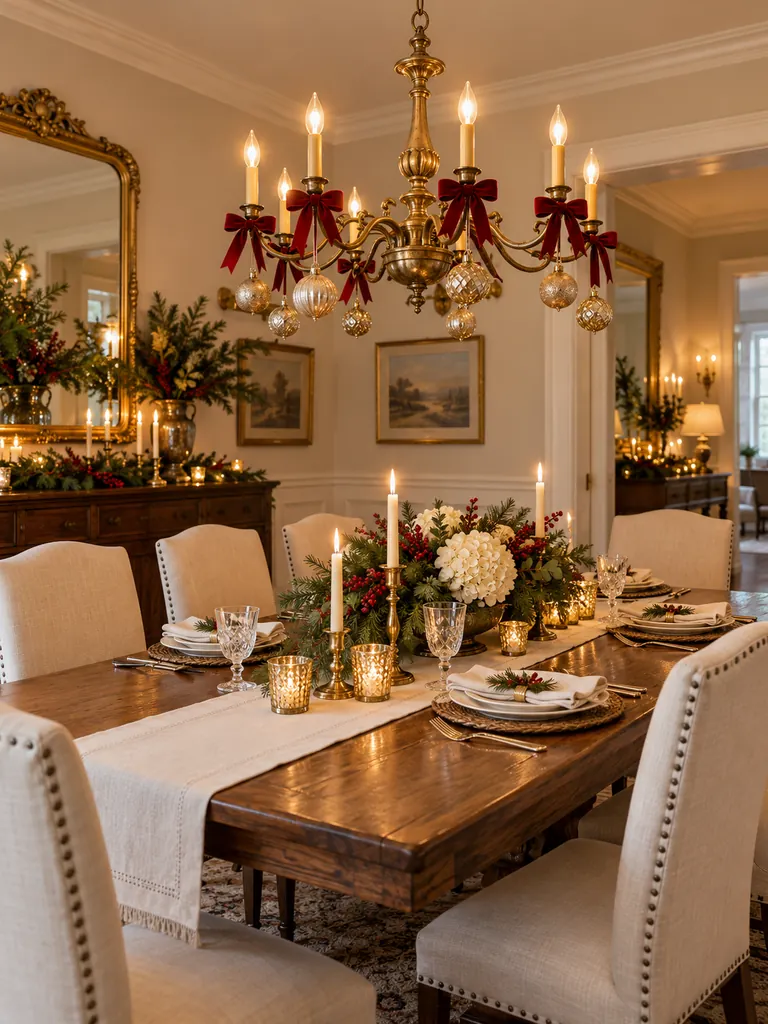 Festive Chandelier Ornaments