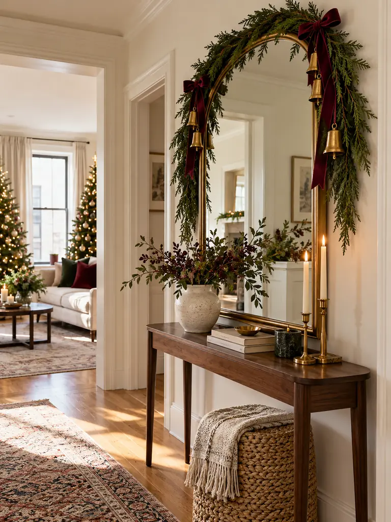 Festive Entryway Mirror