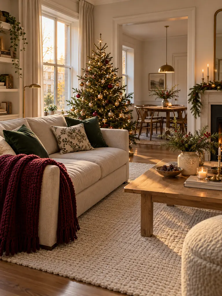 Festive Sofa Throw