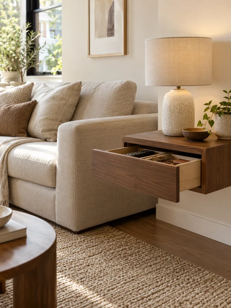 Floating Drawer Nightstand