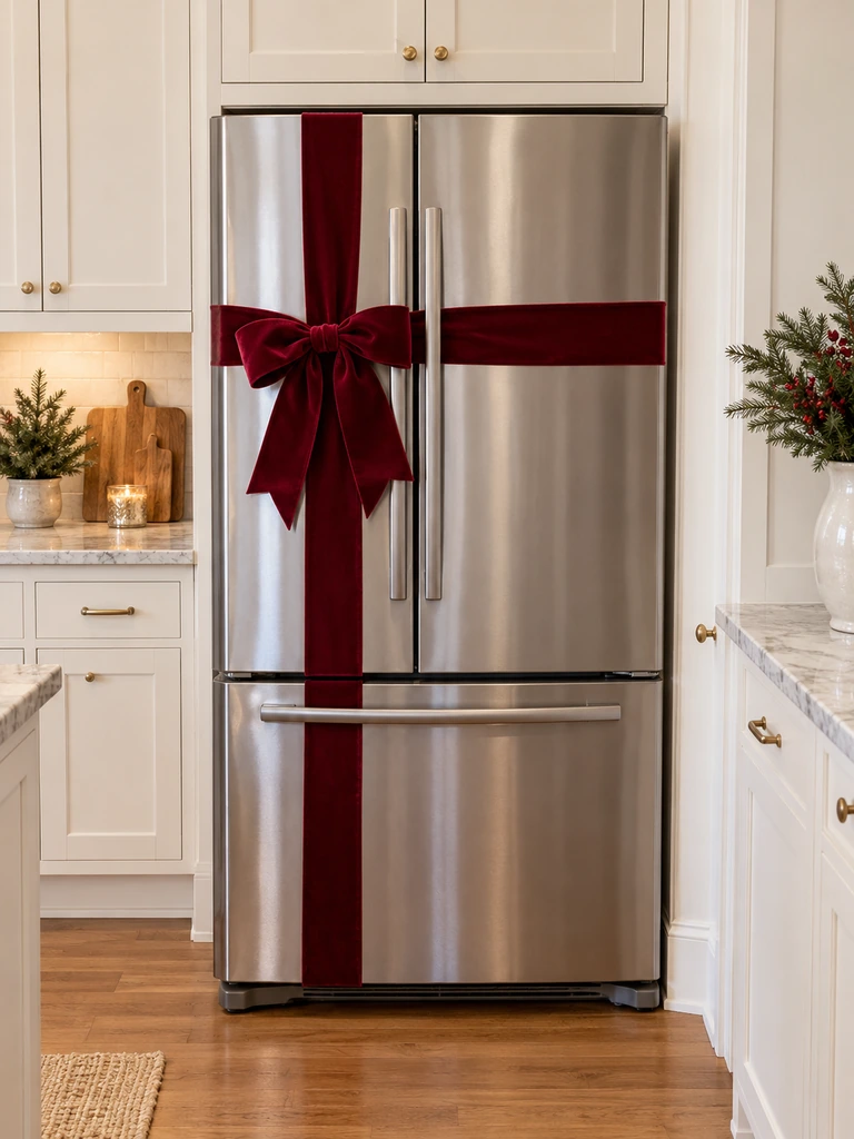 Fridge Ribbon Wrap