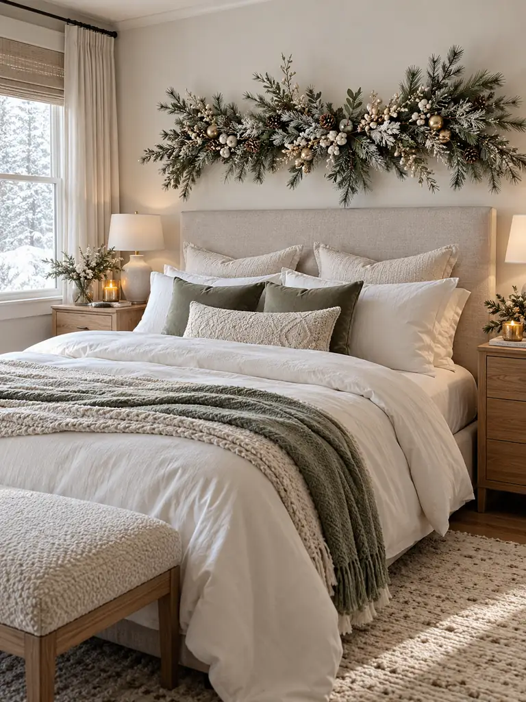 Frosted Pine Headboard
