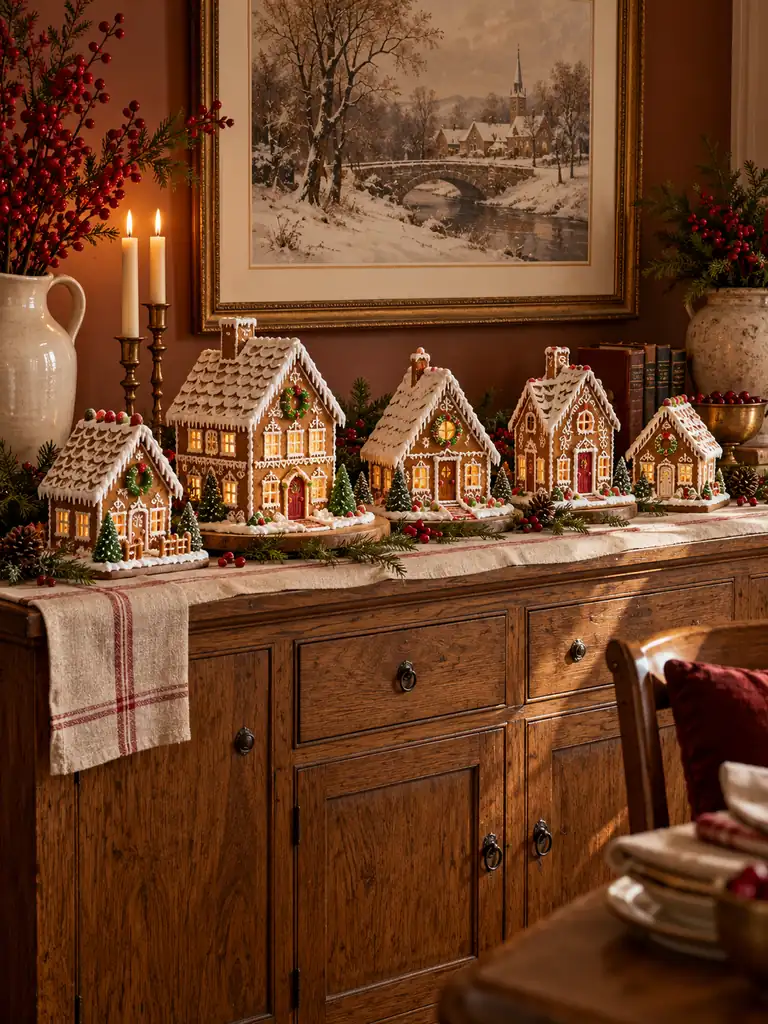 Gingerbread House Display