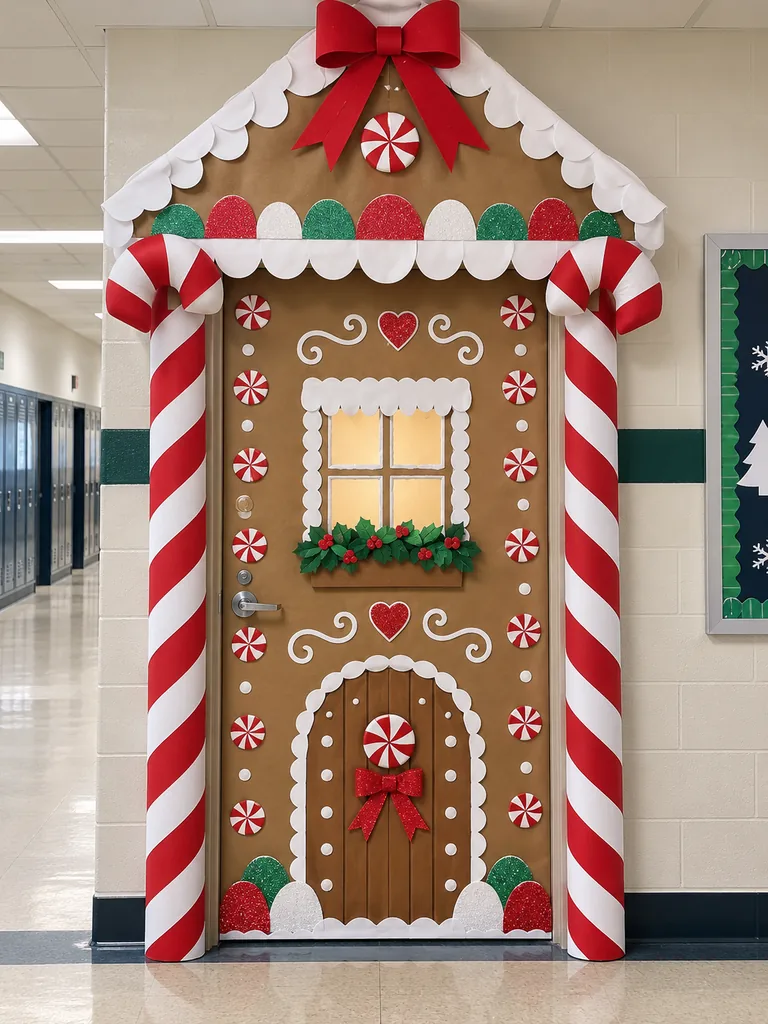 Gingerbread House Door