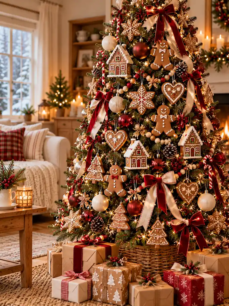 Gingerbread-Inspired Ornaments
