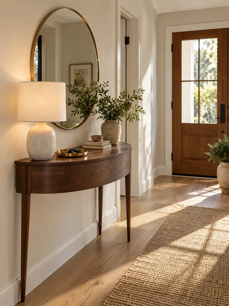 Half Moon Console Table
