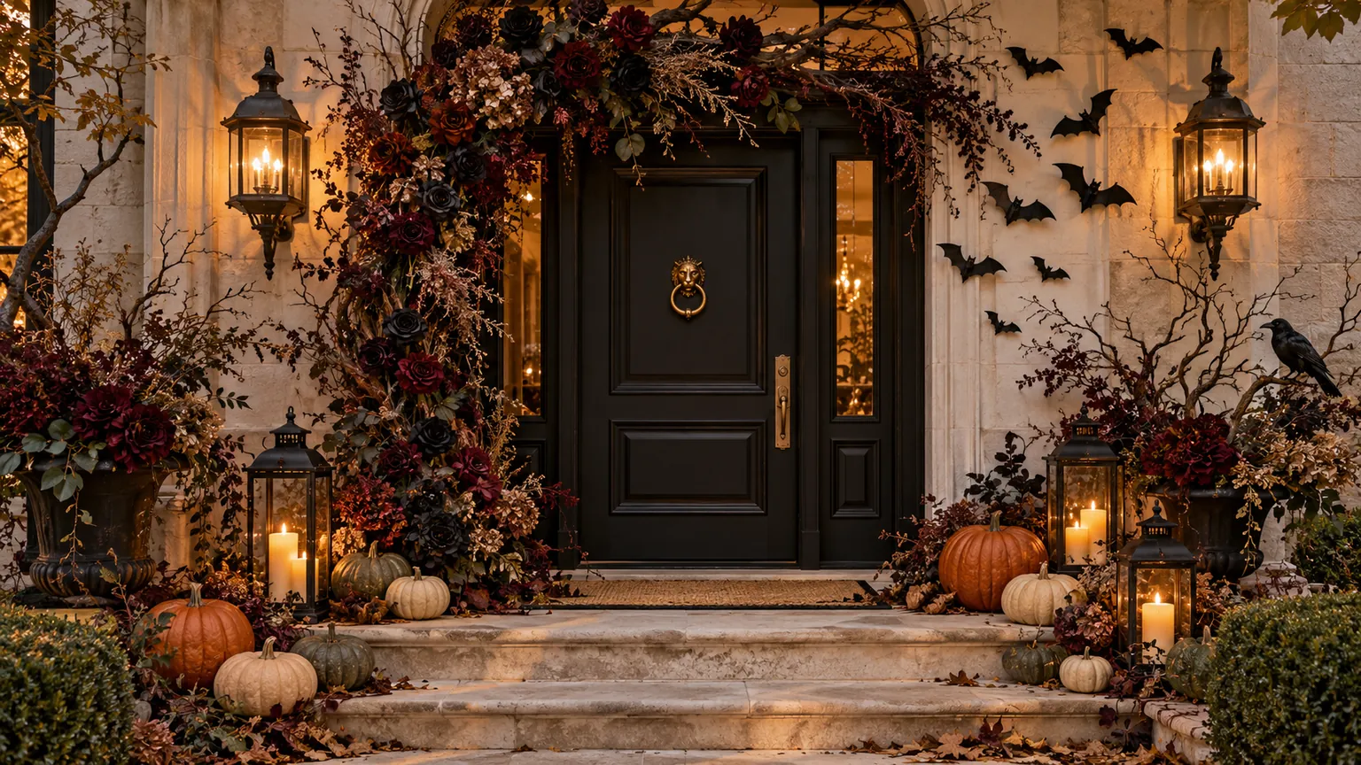halloween door decorations