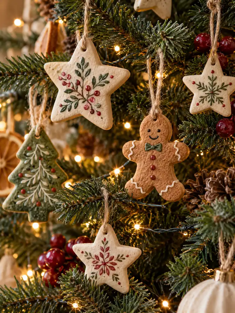 Handmade Salt Dough Ornaments