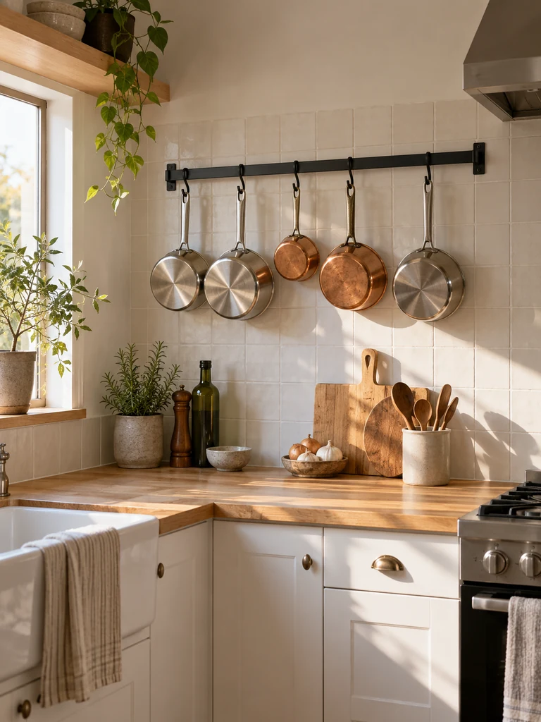 Hanging Pot Rail