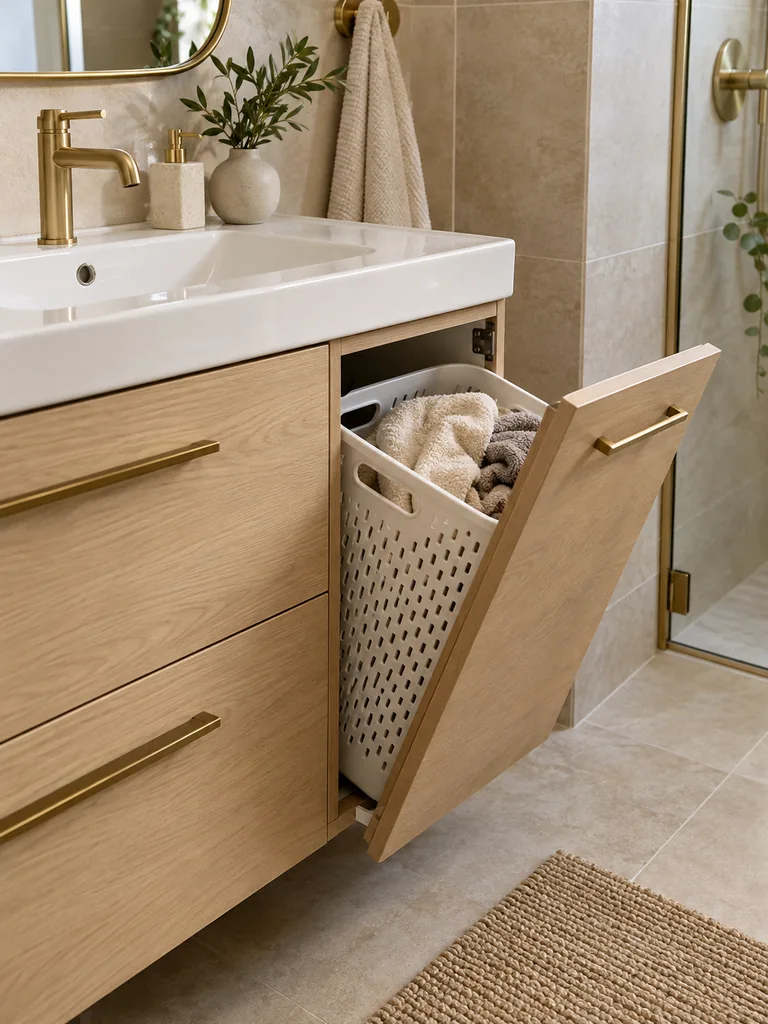 Hidden Laundry Hamper