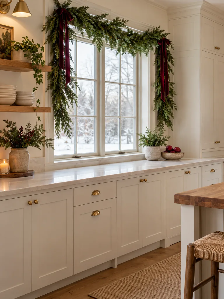 Kitchen Window Greenery