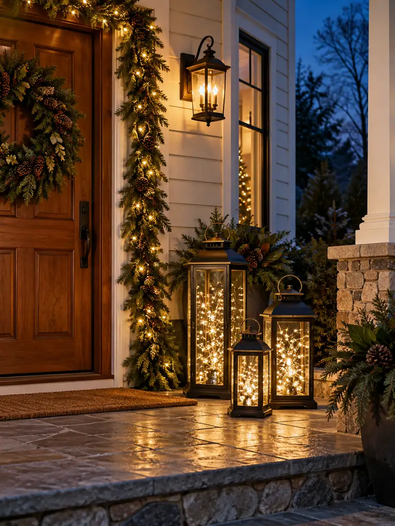 Lanterns With Fairy Lights