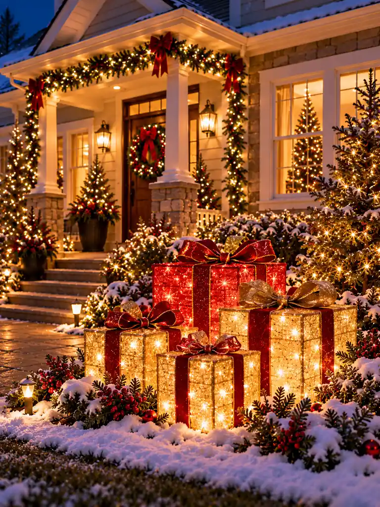 Lighted Gift Boxes