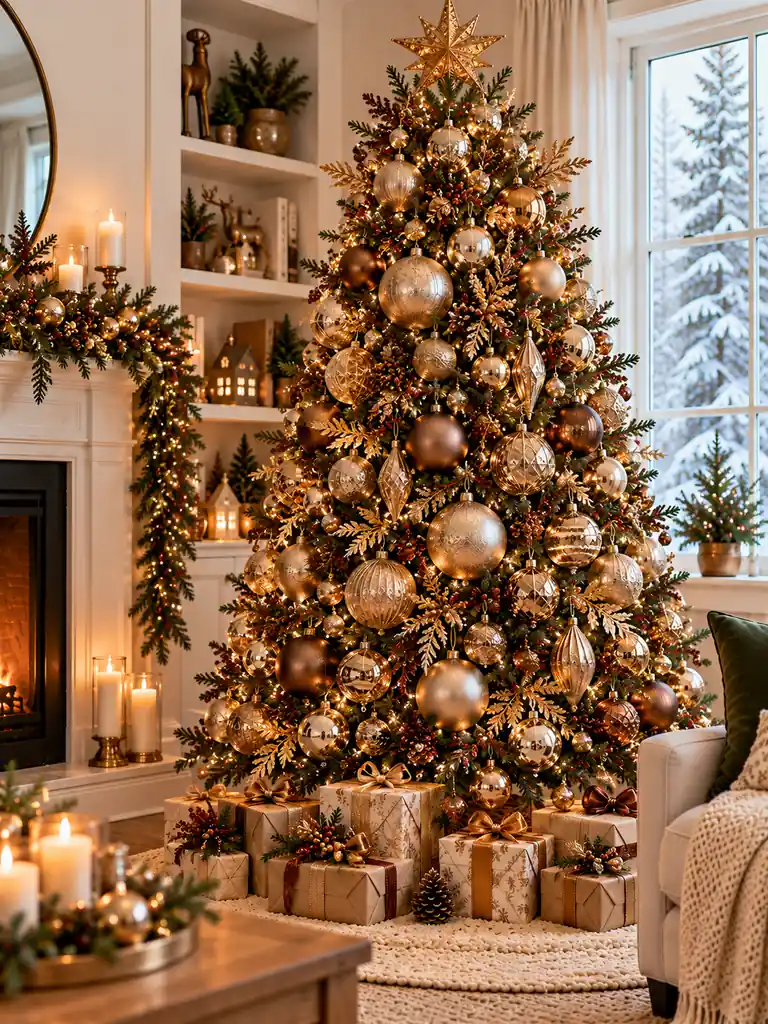 Metallic Ornament Layers